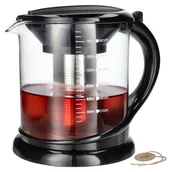 Dzbanki i imbryki - Dzbanek szklany z zaparzaczem zaparzacz do herbaty z uchwytem 1,8L Tadar - miniaturka - grafika 1