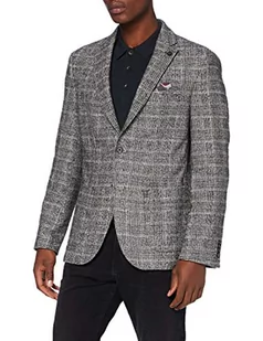Pierre Cardin marynarka męska Michel Voyage Blazer, szary, 48 - Marynarki męskie - miniaturka - grafika 1