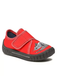 Buty dla chłopców - Kapcie 1-800271-5000 M Czerwony - Superfit - grafika 1