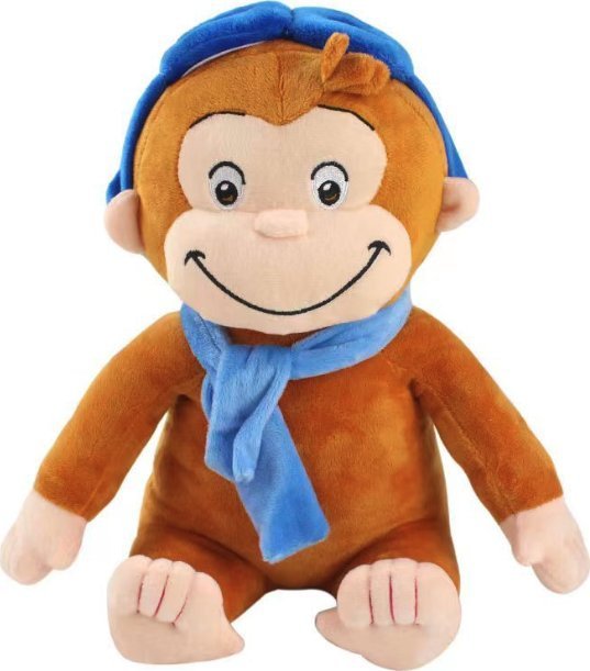 Pan i Pani Gadżet Maskotka Ciekawski George Bajka Pluszak Przytulanka Maskotka 30Cm