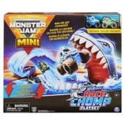 Tory, garaże, parkingi - Spin Master Tor Monster Jam Minis Zestaw wyścigowy z rekinem 6060718 - miniaturka - grafika 1