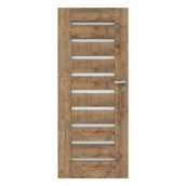 Drzwi wewnętrzne - DRE Skrzydło drzwiowe Ingo dąb rustykalny pokojowe 80L - miniaturka - grafika 1