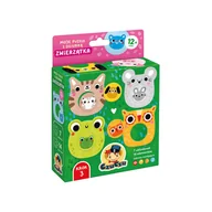 Puzzle - CzuCzu. Moje puzzle z dziurką. Zwierzątka. Wiek: 12 mies.+ - miniaturka - grafika 1