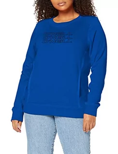 Bluzy damskie - O'Neill O'Neill Damska bluza Triple Stack Crew niebieski niebieski (Ocean Blue) S N06466 - grafika 1