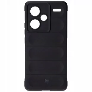 Etui Bizon Case Tur do Xiaomi Redmi Note 13 Pro+ 5G, czarne - Etui i futerały do telefonów - miniaturka - grafika 1