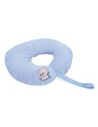 Kołdry i poduszki dla dzieci - Babymatex Pepi Bears pluszowa podusia pod szyję, Kolor: Niebieski - miniaturka - grafika 1
