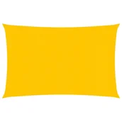 Parasole ogrodowe - Żagiel przeciwsłoneczny, 160 g/m², żółty, 3,5x4,5 m, HDPE Lumarko! - miniaturka - grafika 1