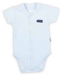 BODY KRÓTKI RĘKAW 185094 BAWEŁNA MAKS NICOL 62 - Body dla niemowląt - miniaturka - grafika 1