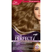 Farby do włosów i szampony koloryzujące - Wella Color Perfect 7, farba do włosów, 7/0 średni blond, 50ml - miniaturka - grafika 1