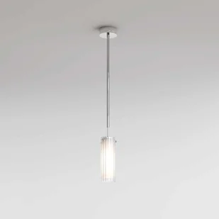 Srebrna lampa wisząca Ottavino o klasie szczelności IP44 - Lampy sufitowe - miniaturka - grafika 1