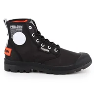 Trampki damskie - Buty lifestylowe Palladium 76639-001-M czarne - miniaturka - grafika 1