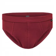 Majtki męskie - Slipy męskie majtki bawełniane wygodne ROCKY bordowe XL Pako Jeans - miniaturka - grafika 1