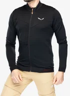Bluzy sportowe męskie - Bluza rozpinana Salewa Pedroc PL 2 Jacket - black out - miniaturka - grafika 1