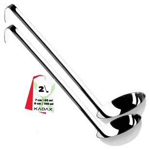 KADAX Zestaw Przyborów Łyżka Chochla Do Zupy 7+8cm - Inne sztućce - miniaturka - grafika 1