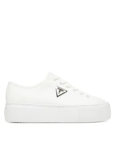 Guess Trampki FLTJO2 FAB12 Biały - Trampki damskie - miniaturka - grafika 1