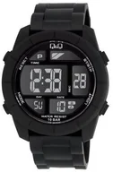 Zegarki męskie - Zegarek męski QQ M123-001 czarny - miniaturka - grafika 1