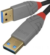 Kable USB - Lindy 36750 Kabel USB 3.0 typ A Anthra Line 0,5m LY-36750 - miniaturka - grafika 1