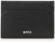 Etui na dokumenty i karty - Hugo Boss Męskie etui na karty Highway_Card, czarny, jeden rozmiar - miniaturka - grafika 1