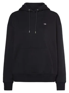 Gant Damska bluza z kapturem Kobiety niebieski jednolity, M - Bluzy damskie - miniaturka - grafika 1