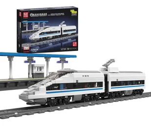 KLOCKI KONSTRUKCYJNE MOULD KING 12021 POCIĄG LOKOMOTYWA RC 1211 EL. - Klocki - miniaturka - grafika 1