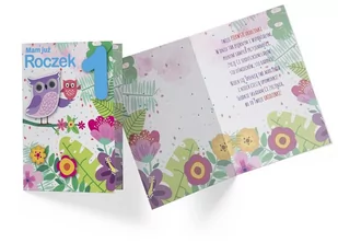 Kartka na 1 urodzinki dla chłopczyka DK 715 - Kartki okolicznościowe i zaproszenia - miniaturka - grafika 1