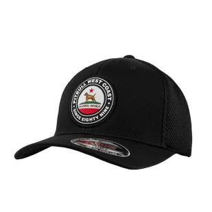 Czapka Pit Bull Full Cap Classic Mesh California Dog '24 - Czarna/XL - Odzież taktyczna i umundurowanie - miniaturka - grafika 1