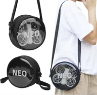 Akcesoria do drona - ETUI CASE FUTERAŁ PRZEZROCZYSTY OKRĄGŁY NA DRONA I AKCESORIA DO DJI NEO - REGULOWANA SMYCZ - miniaturka - grafika 1