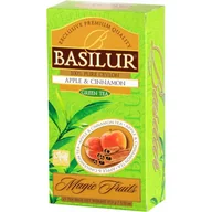 Kawa w kapsułkach i saszetkach - Herbata 71540 Jabłko Cynamon saszetki 25x1,5g BASILUR - miniaturka - grafika 1