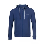 Bluzy sportowe męskie - Bluza tenisowa męska Babolat Exercise Hood Jacket estate blue - miniaturka - grafika 1