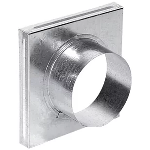 przyłącze do kratki 17x37 fi 100 Dgp kominek - Kratki wentylacyjne - miniaturka - grafika 1