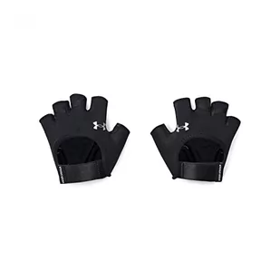 Under Armour Damskie rękawiczki do treningu połowy palców Ua Women's Training Glove, czarne, 1377798-001, MD - Rękawiczki - miniaturka - grafika 1