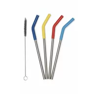 Akcesoria turystyczne - Klean Kanteen Straw 4 Pack 8mm, kolorowy 2022 Akcesoria do kuchni turystycznej 1009507 - miniaturka - grafika 1
