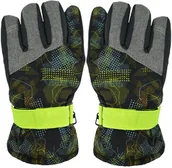 Rękawiczki dla dzieci - Chłopięciem rękawiczki narciarskie Noviti RN068-B-01 Szare - miniaturka - grafika 1