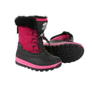Śniegowce dziecięce BOATILUS JOGGY SINT LEATHER BOOT - Buty dla dziewczynek - miniaturka - grafika 3
