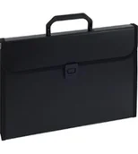 Artykuły biurowe - EAGLE AKTÓWKA Z PRZEKŁ. 9112A Z RĄCZKĄ CZARNA - miniaturka - grafika 1