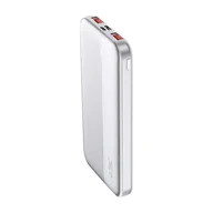 Powerbanki - V-TAC 10000mAh Biały 2xUSB Type C SZYBKI 22,5W V-TAC VT-10000 - miniaturka - grafika 1