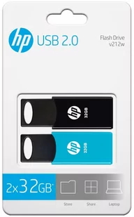 HP 32 GB USB 2.0 Czarny - Pendrive - miniaturka - grafika 1