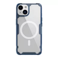 Etui i futerały do telefonów - Etui Nillkin Nature Pro Magnetic Apple iPhone 15 Plus / 14 Plus niebieskie - miniaturka - grafika 1