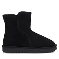 Botki męskie - Śniegowce Lanetti MF1548-4 Czarny - miniaturka - grafika 1