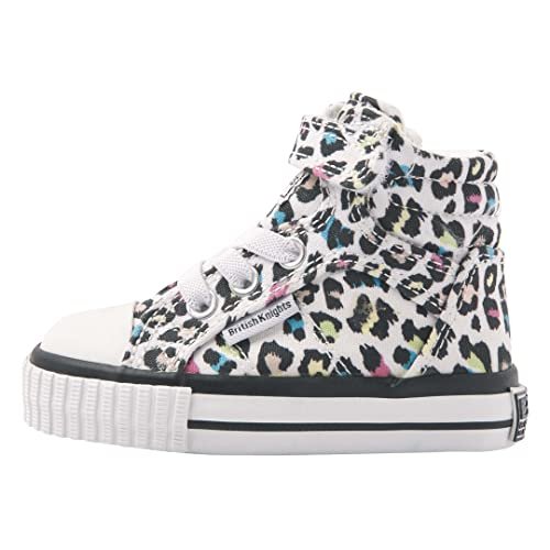 British Knights Dee sneakersy dziewczęce, Kolorowy leopard, 22 EU