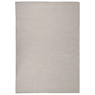 vidaXL Dywan zewnętrzny o płaskim splocie, 160x230 cm, taupe - Dywany zewnętrzne - miniaturka - grafika 1