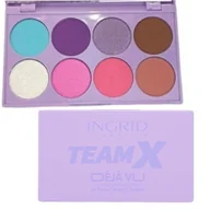 Cienie do powiek - Ingrid, Cienie Do Powiek Team X Deja Vu, Paleta Cieni Do Makijażu - miniaturka - grafika 1