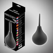 Lewatywy analne - Power Escorts Power Escorts Rocket Douche Black Big Size - Gruszka do lewatywy  << DYSKRETNIE   |   DOSTAWA 24h   |   WALENTYNKI -40% - miniaturka - grafika 1