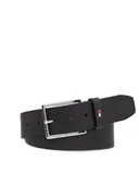 Paski - Tommy Hilfiger Pasek Męski Oliver 4.0 Ext AM0AM11766 Czarny - miniaturka - grafika 1