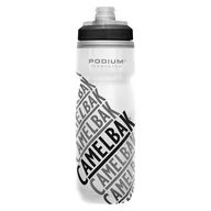 Shakery i bidony sportowe - Bidon Camelbak Podium Chill 620ml Race Edition biały z nadrukiem - miniaturka - grafika 1