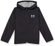 Kurtki i płaszcze dla chłopców - Under Armour Boys Jackets Boys' Ua Sportstyle Windbreaker, Black, 1370183-003, YSM - miniaturka - grafika 1