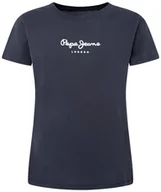 Koszulki i topy damskie - Pepe Jeans Damska koszulka Wendys, czarny (czarny), L - miniaturka - grafika 1