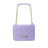 Torebki damskie - Love Moschino Damska torba na ramię Jc4000pp0gla0651, fioletowa, liliowy - miniaturka - grafika 1