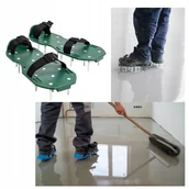 Obuwie robocze - BUTY PODESZWY NAKŁADKI SANDAŁY DO WYLEWEK POSADZKI ŻYWICY Z KOLCAMI SOLIDNE - miniaturka - grafika 1