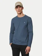 Bluzy męskie - Marc O'Polo Longsleeve 426 2012 52210 Niebieski Regular Fit - miniaturka - grafika 1